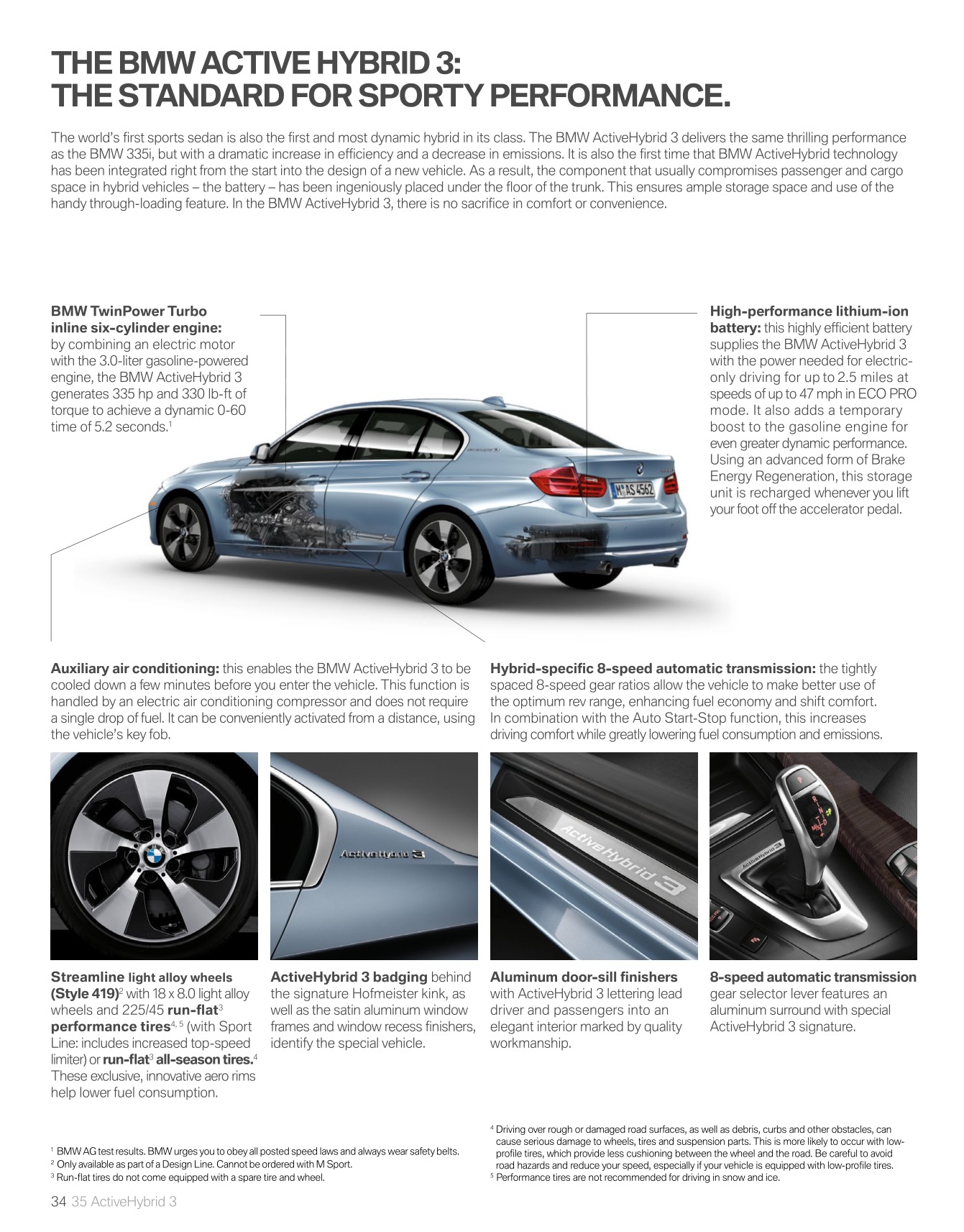 2014 BMW 3-Series Sedan Brochure Page 57
